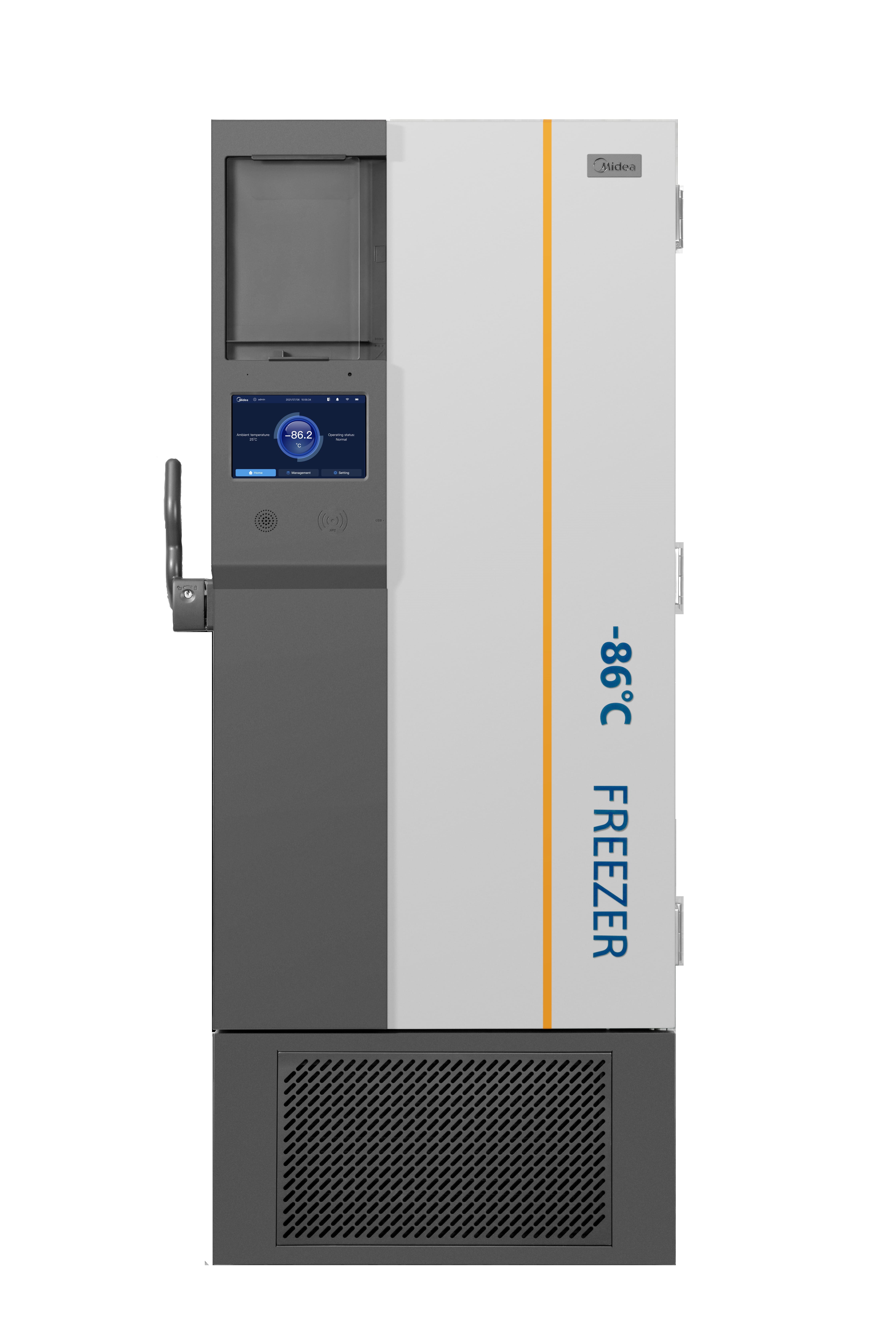 MIDEA-86°C-Ultratiefkühlschrank-MD-86L568BS-568-l-Energiesparmodell-mit-Touchscreen